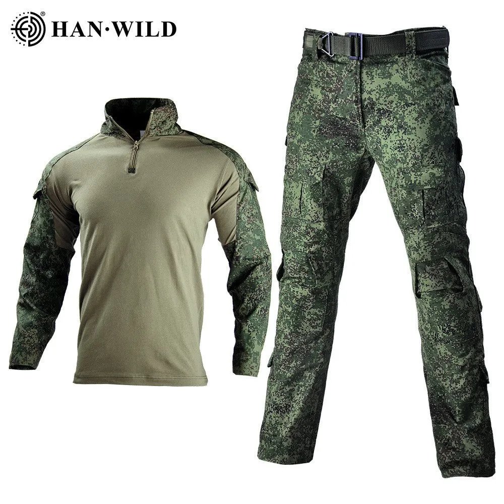 INSTOCK-Long sleeve tactical training suit