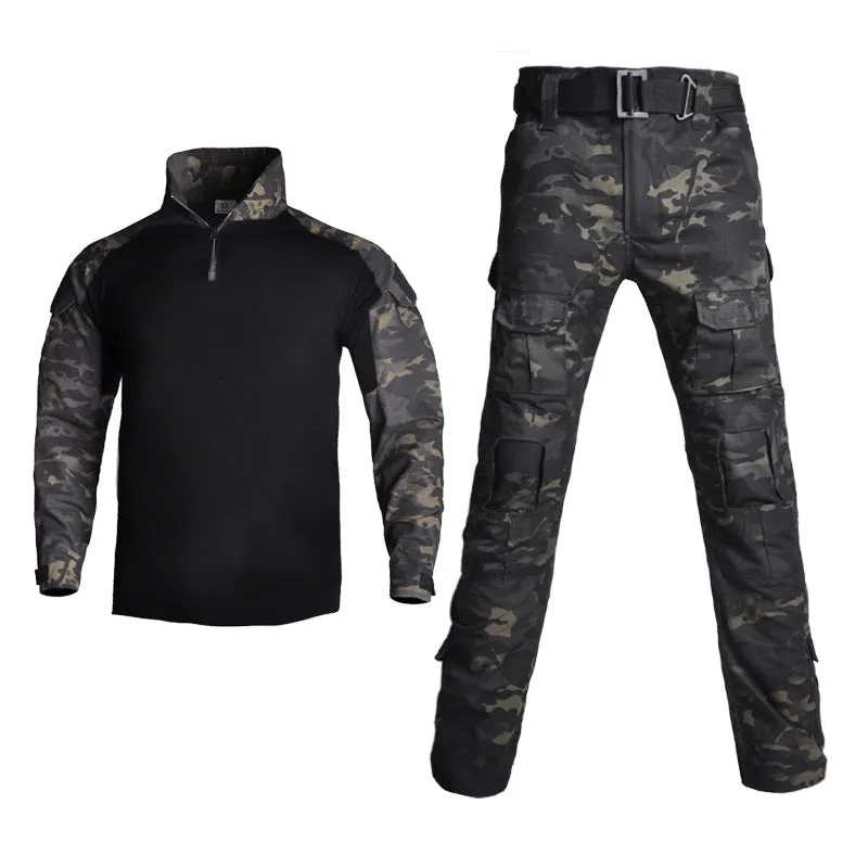 INSTOCK-Long sleeve tactical training suit