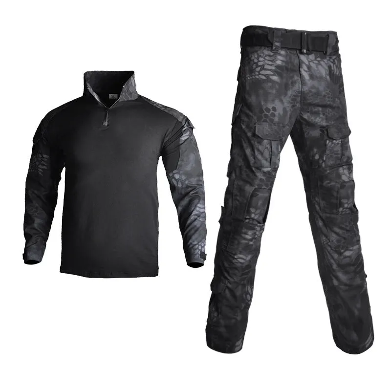 INSTOCK-Long sleeve tactical training suit