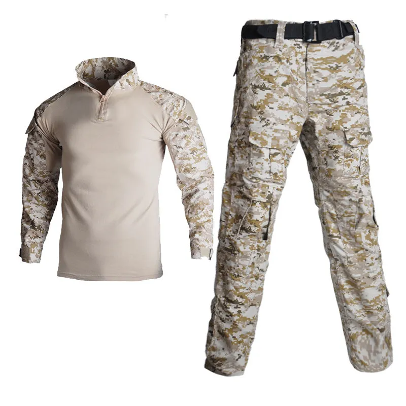 INSTOCK-Long sleeve tactical training suit