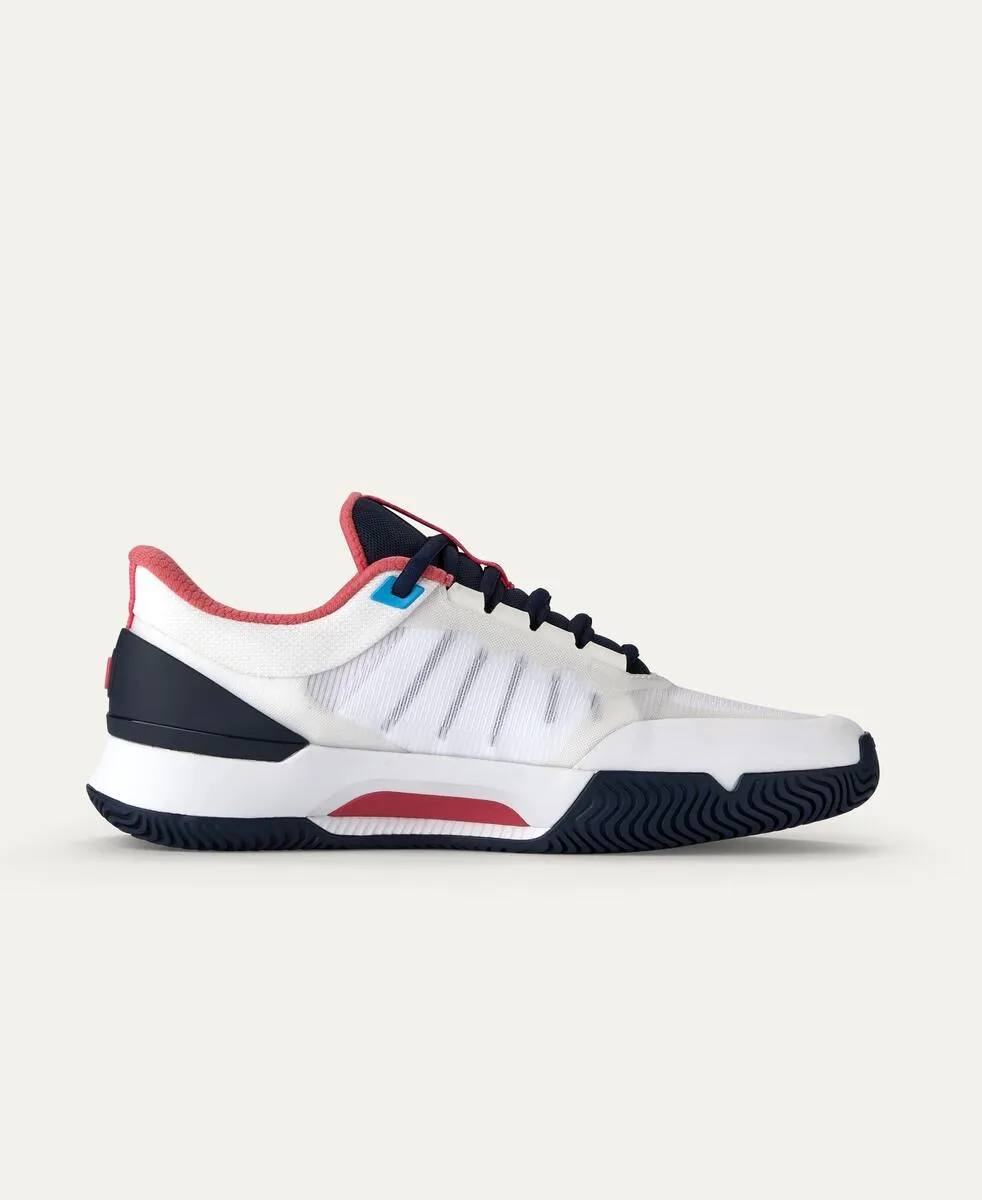 Intrigue Tour Women's Tennis Shoe - White, Navy Blazer, Dubarry