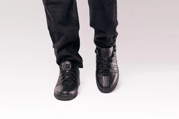 K-Swiss Men's Classic VN Court Shoes in Black/Black