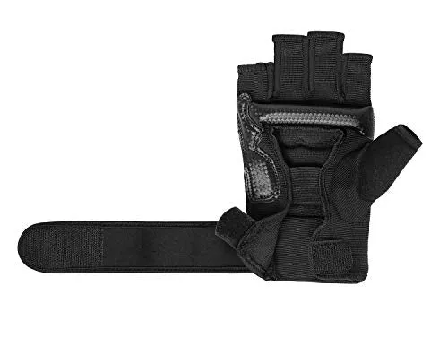 KAIWENDE Kickboxing Gloves(XS,S,M,L,XL,XXL)-Also Fit for Training Men,Women,Kids of MMA,Muay Thai , Martial Arts Taekwondo Sparring Boxing Gloves (Black, L)