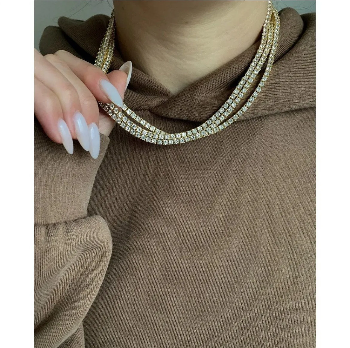 Karla Tennis Necklace