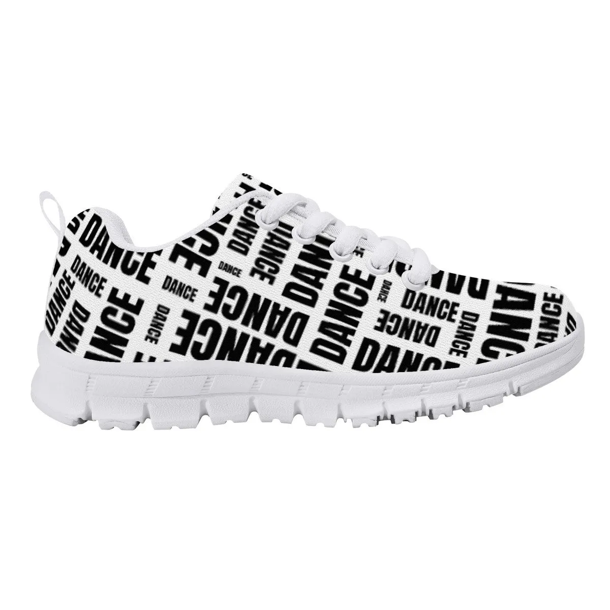 Kids Dance Sneakers - Dance Print