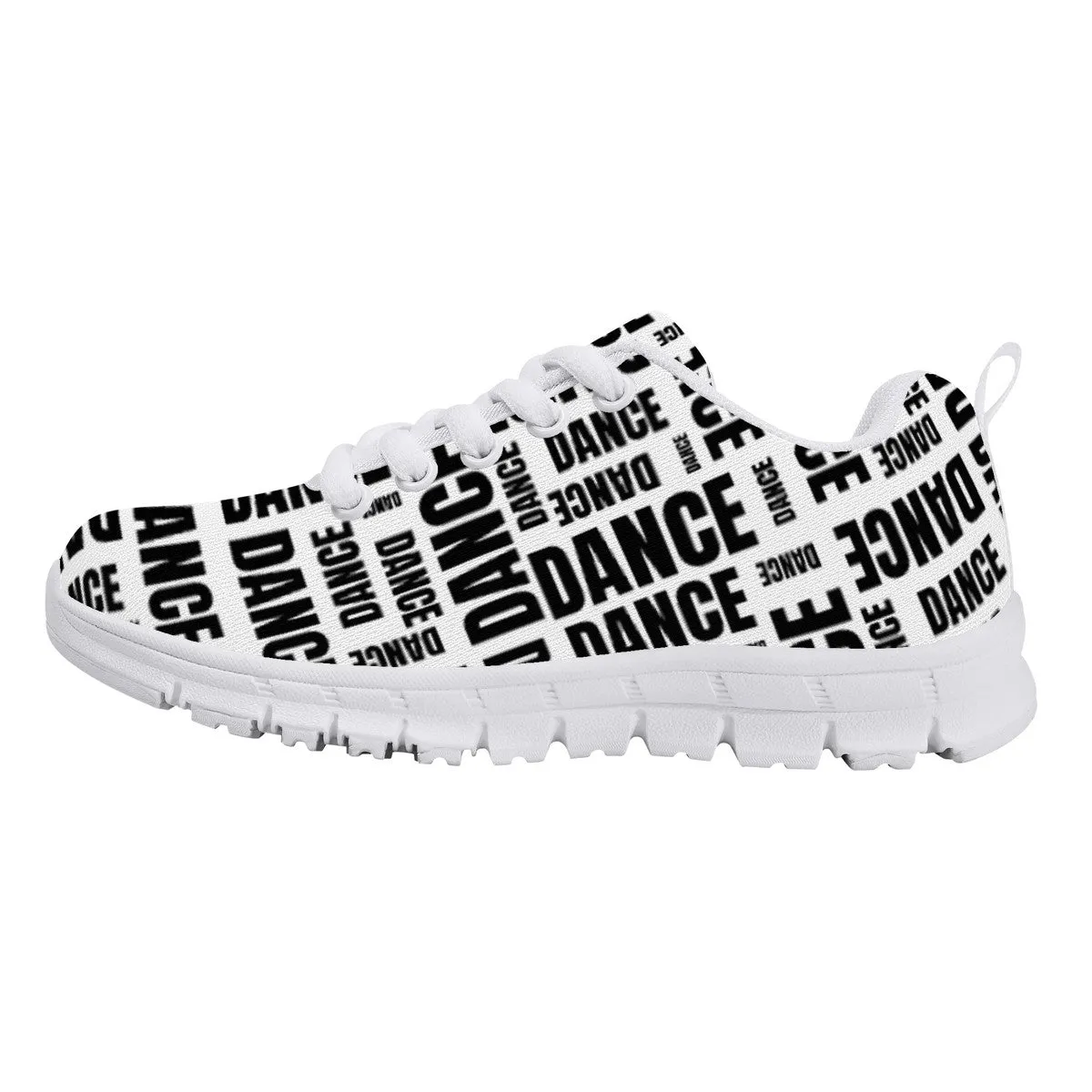 Kids Dance Sneakers - Dance Print