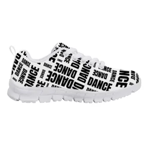 Kids Dance Sneakers - Dance Print