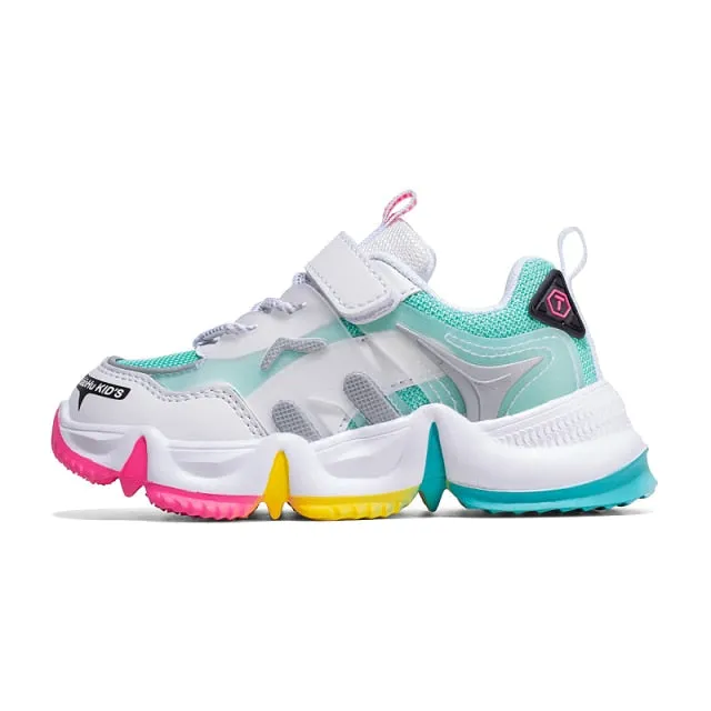 Kids Running Sneakers Children's Tennis Shoes Girl Row Sneakers
