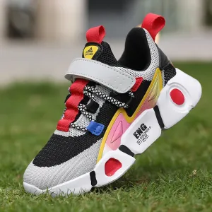 Kids Tennis Shoes Mesh Toddlers Sports Shoe Non-Slip Sole Flats