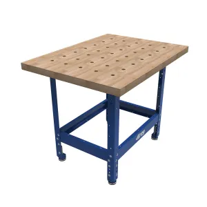 Kreg Universal Bench with Hardwood Top   Dog Holes 24" x 32"