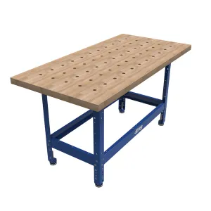 Kreg Universal Bench with Hardwood Top   Dog Holes 24" x 48"