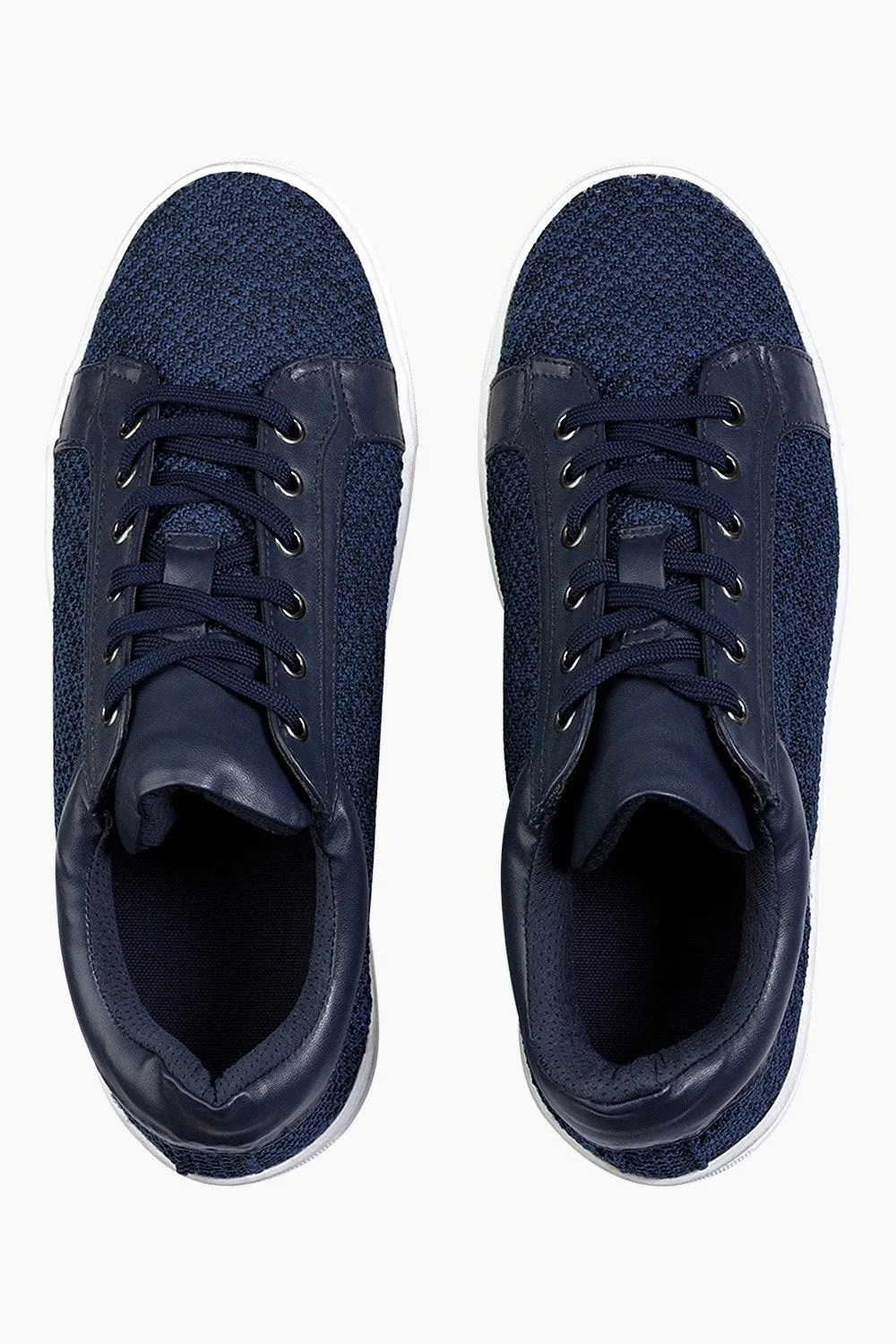 Lace Up Mesh Plimsolls