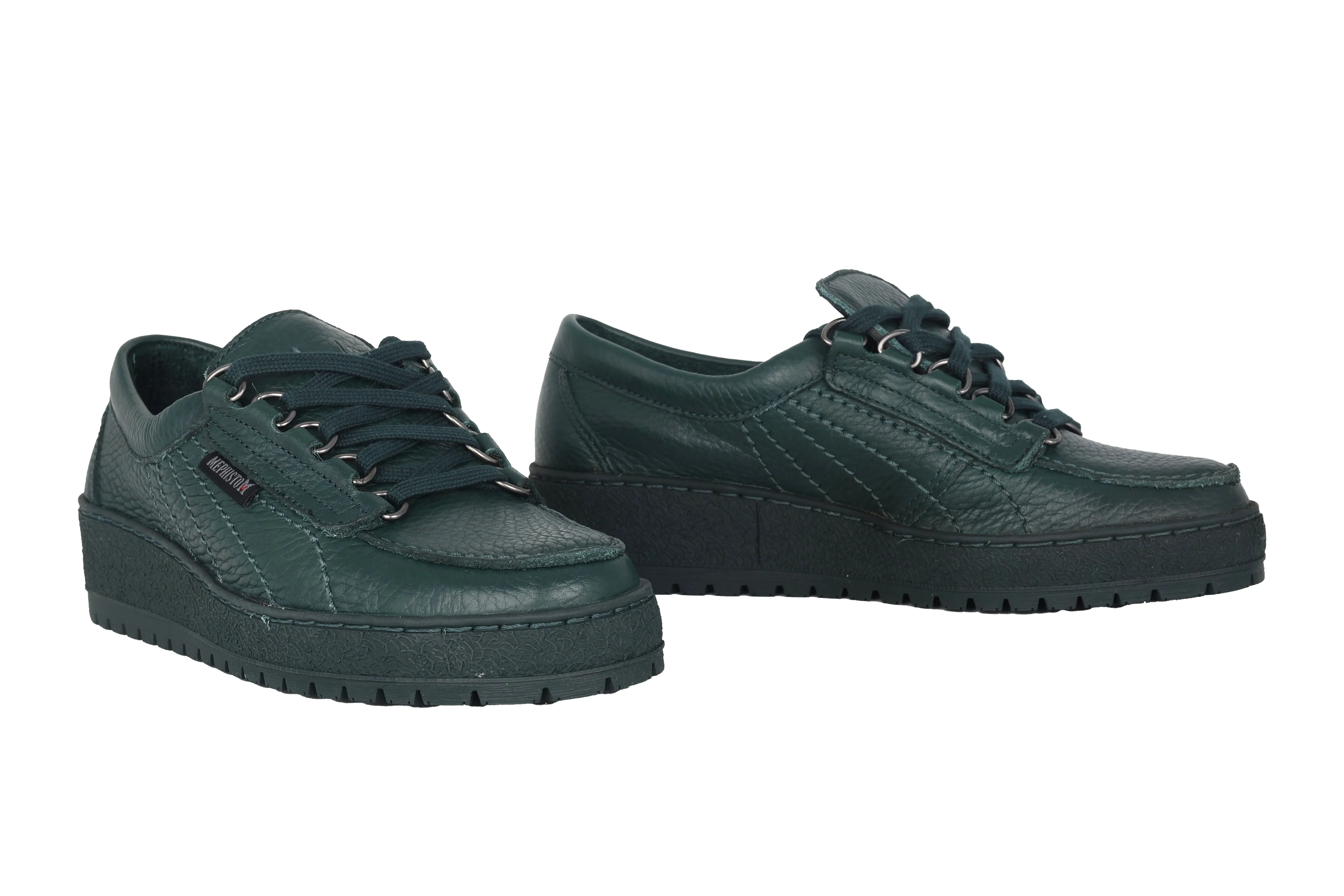 'Lady' women's lace shoes - green