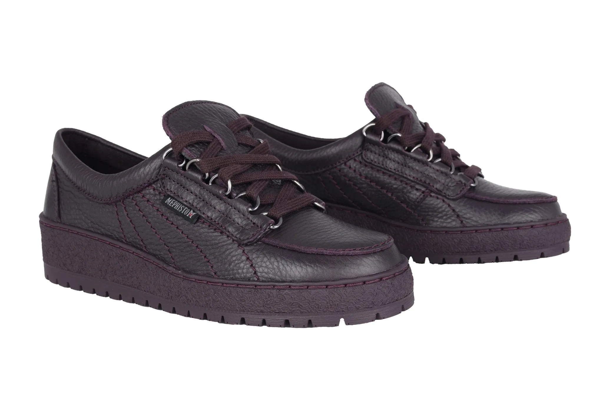 'Lady' women's lace-up sneaker - purple