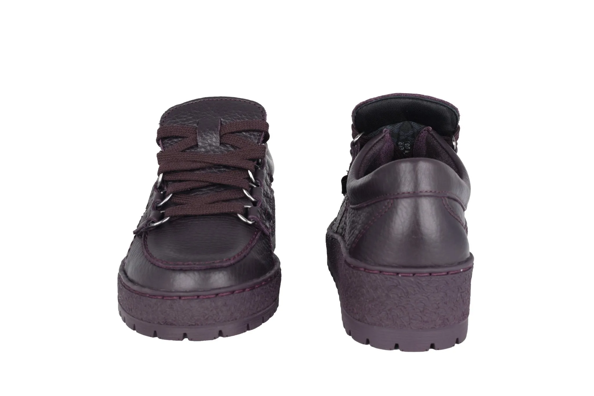 'Lady' women's lace-up sneaker - purple