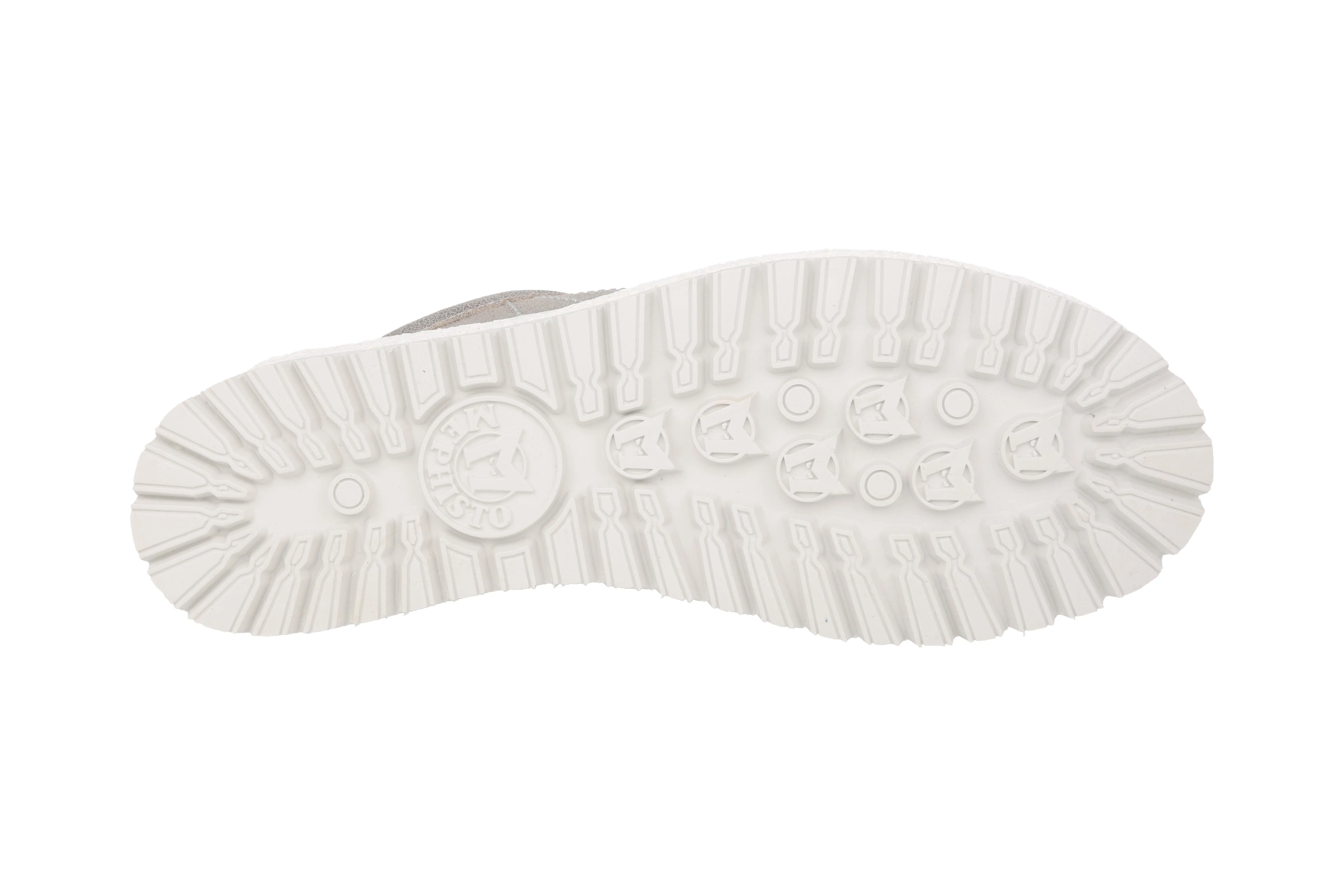 'Lady' women's mephisto originals sneaker - Silver patent