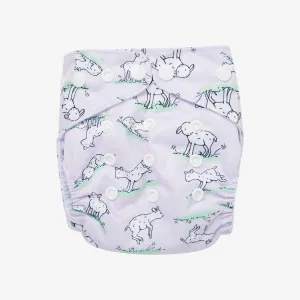 Lambs Reusable Nappy Set