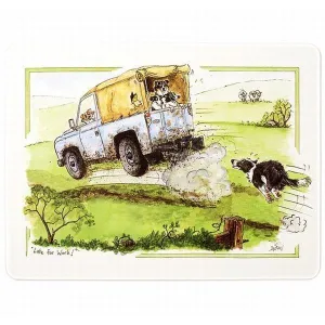 Late For Work Worktop Protector