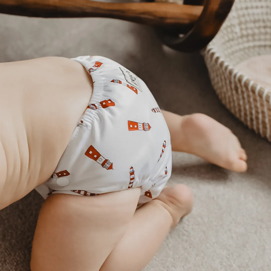 Lighthouse Reusable Nappy Set