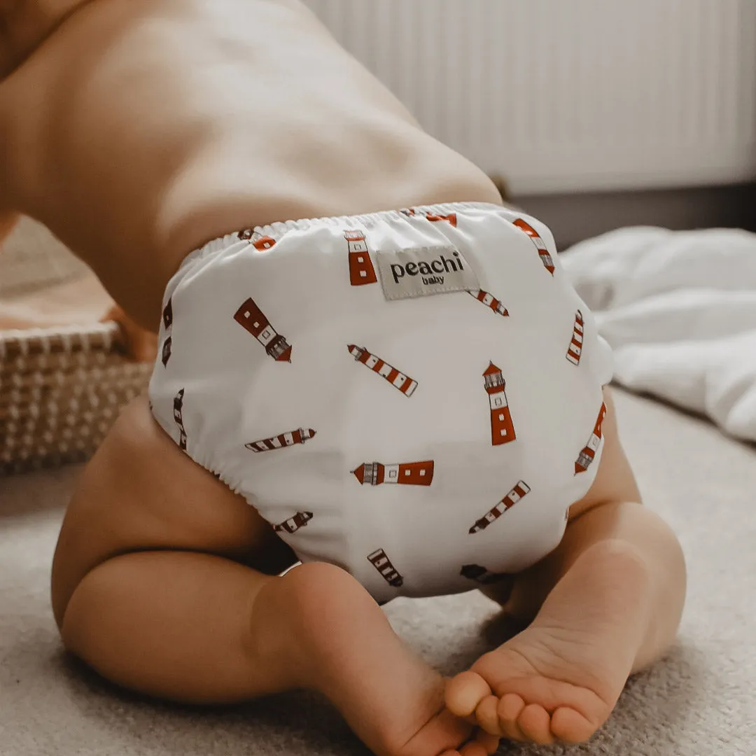 Lighthouse Reusable Nappy Set
