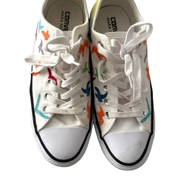 Limited Edition Converse Mara Hoffman X Chuck Taylor sneakers size 8, 38