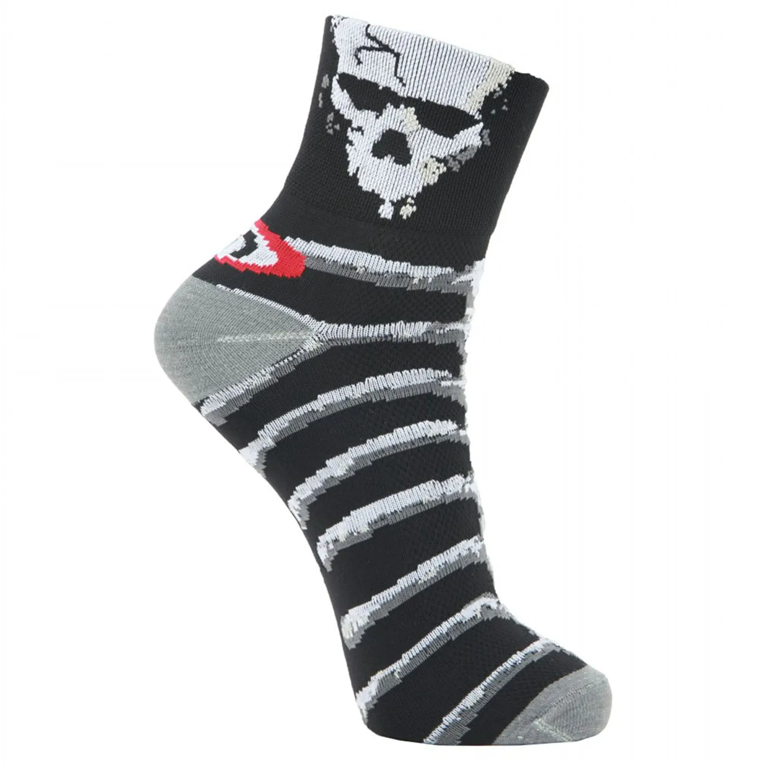 LIN Sports Cycling Hiking Socks Skeleton