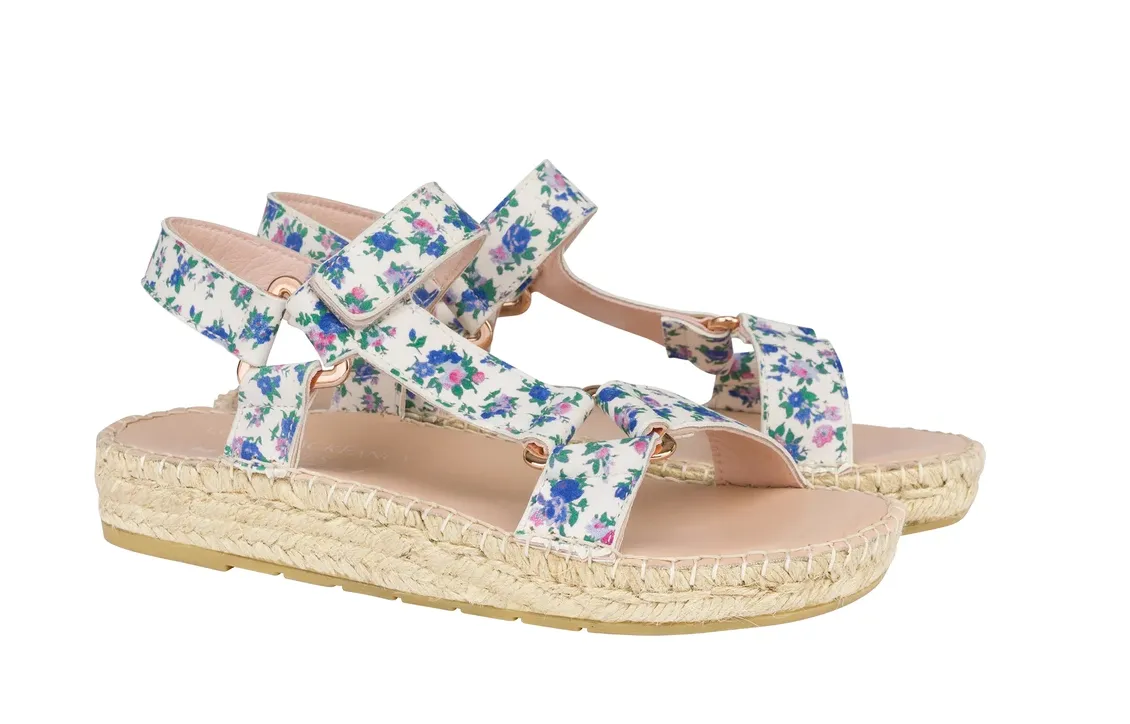 LoveShackFancy Loves Manebí - Hiking Sandals - Bluejay Song
