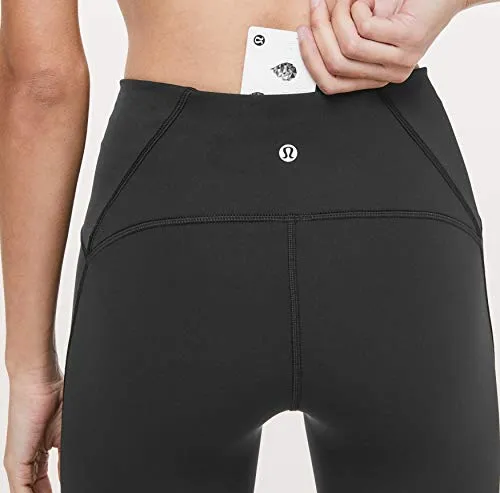 Lululemon Train Times Pant 7/8 Yoga Pants (Black, 6)