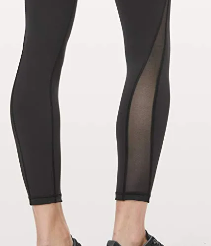 Lululemon Train Times Pant 7/8 Yoga Pants (Black, 6)