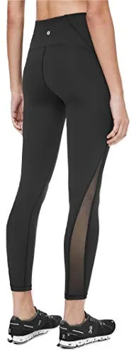 Lululemon Train Times Pant 7/8 Yoga Pants (Black, 6)