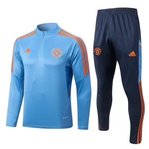 MANCHESTER UNITED FC BLUE TRAINING SET
