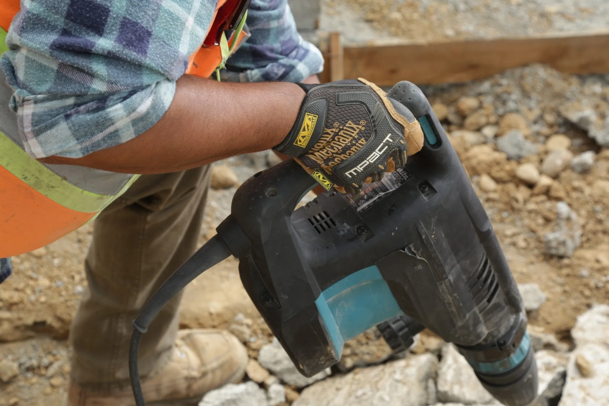 Mechanix Wear Durahide M-Pact Leather Glove