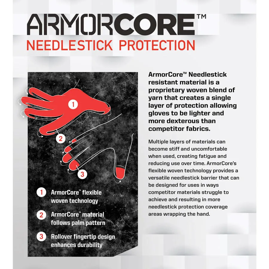 Mechanix Wear The Original Needlestick and Cut-Resistant Gloves Black/Grey