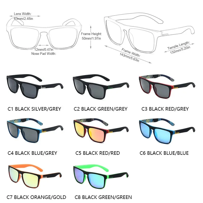 Men & Women Polarized Vintage Eyewear Sunglasses