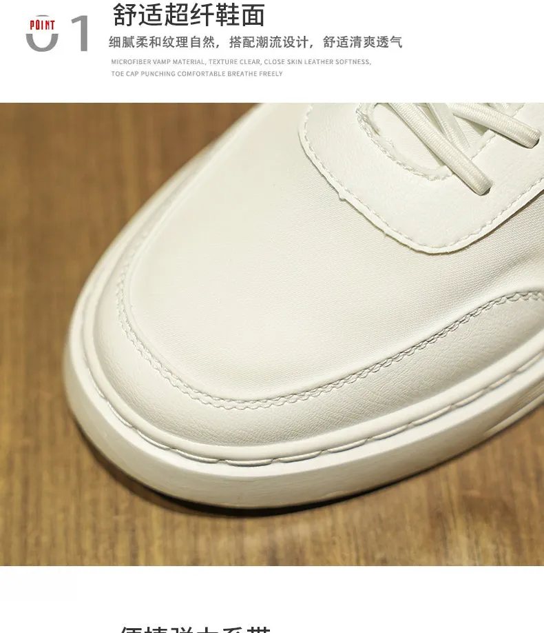 men comfortable white walking sneakers