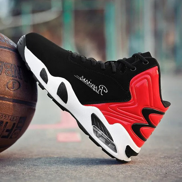 Men High-top Sports Air Cushion Sneakers