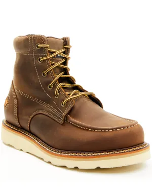 Men's 6" Moc Work Boots - Soft Toe