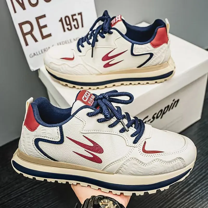 Men’s Casual White Sports Shoes