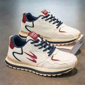 Men’s Casual White Sports Shoes