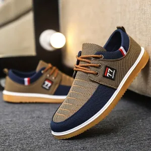 Men's Comfy Canvas Shoes [Colour Yellow Only]