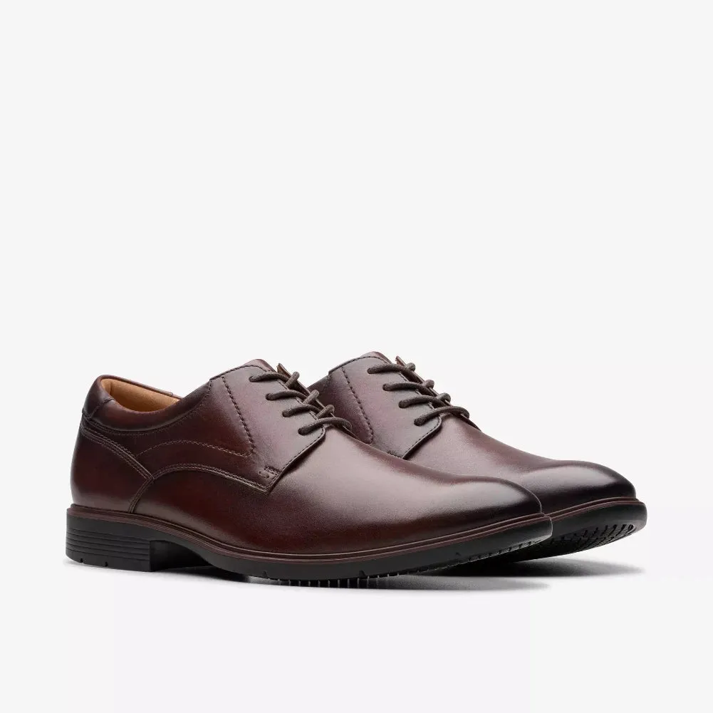 Men's Eldredge Plain - Dark Brown Leather - 26180263
