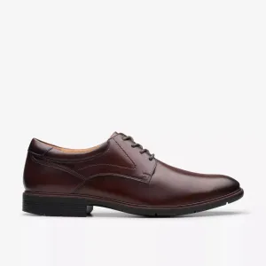 Men's Eldredge Plain - Dark Brown Leather - 26180263