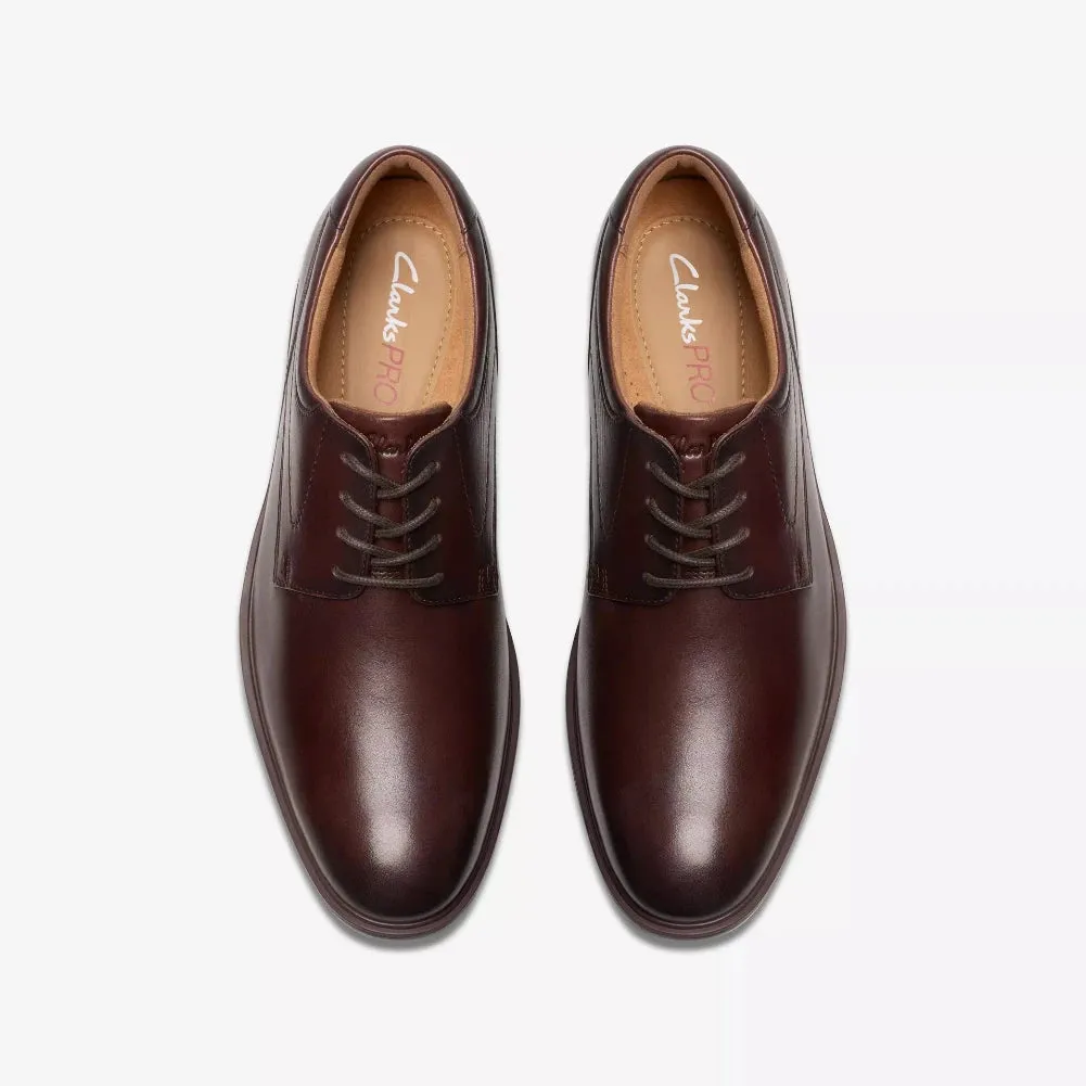 Men's Eldredge Plain - Dark Brown Leather - 26180263