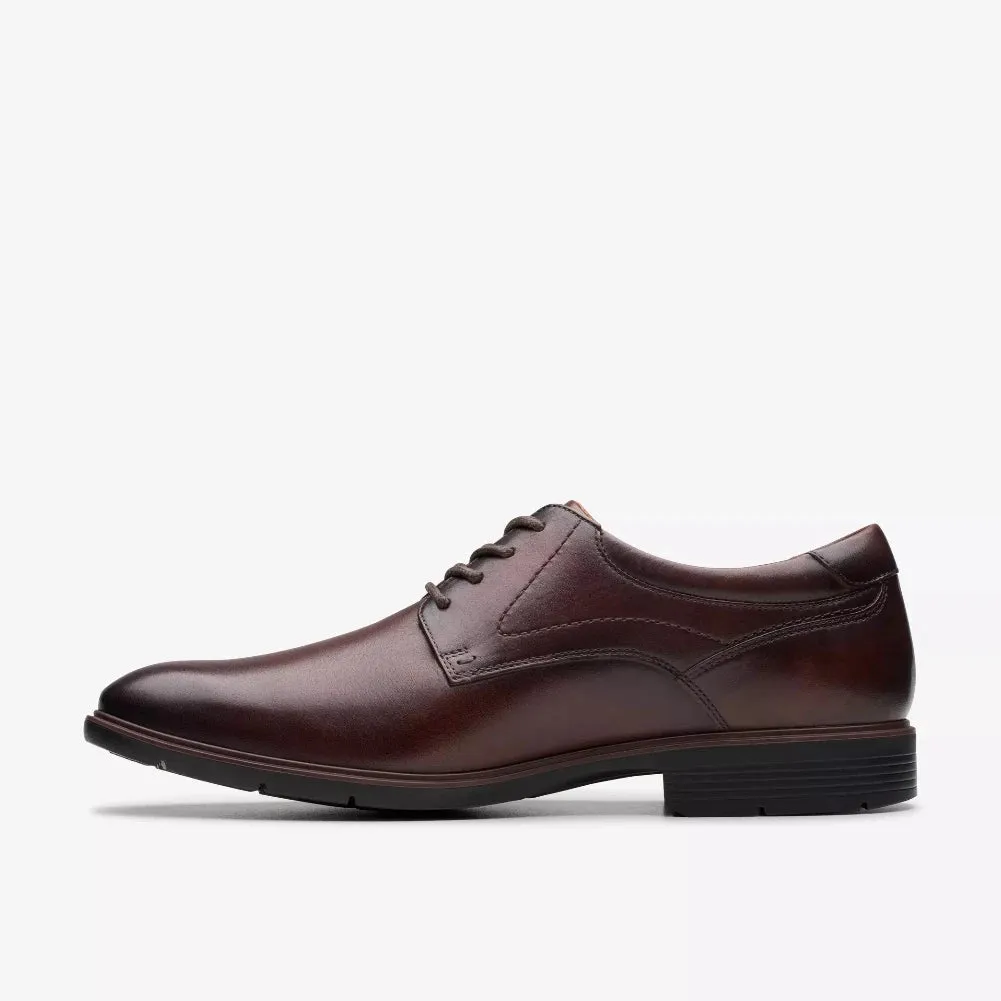 Men's Eldredge Plain - Dark Brown Leather - 26180263