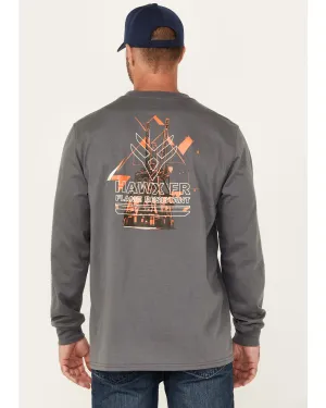 Men's FR Long Sleeve Graphic Work T-Shirt