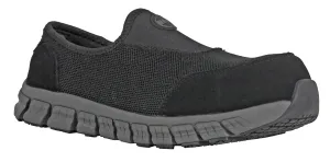 Men's Hoss Meteorite Black, EH, SR, Slip On Composite Toe Shoe