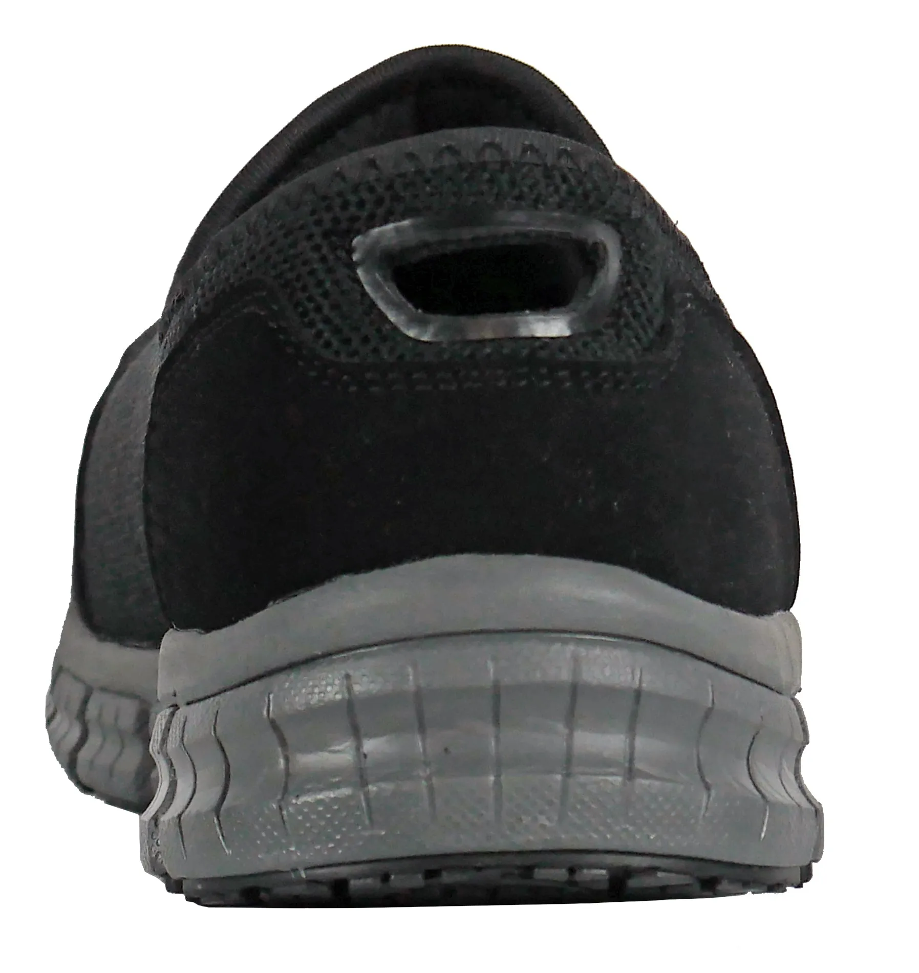 Men's Hoss Meteorite Black, EH, SR, Slip On Composite Toe Shoe