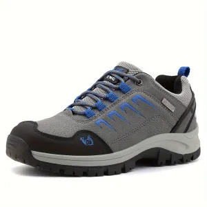 Men's Outdoor Hiking Shoes Solid Color All-Season Sneakers