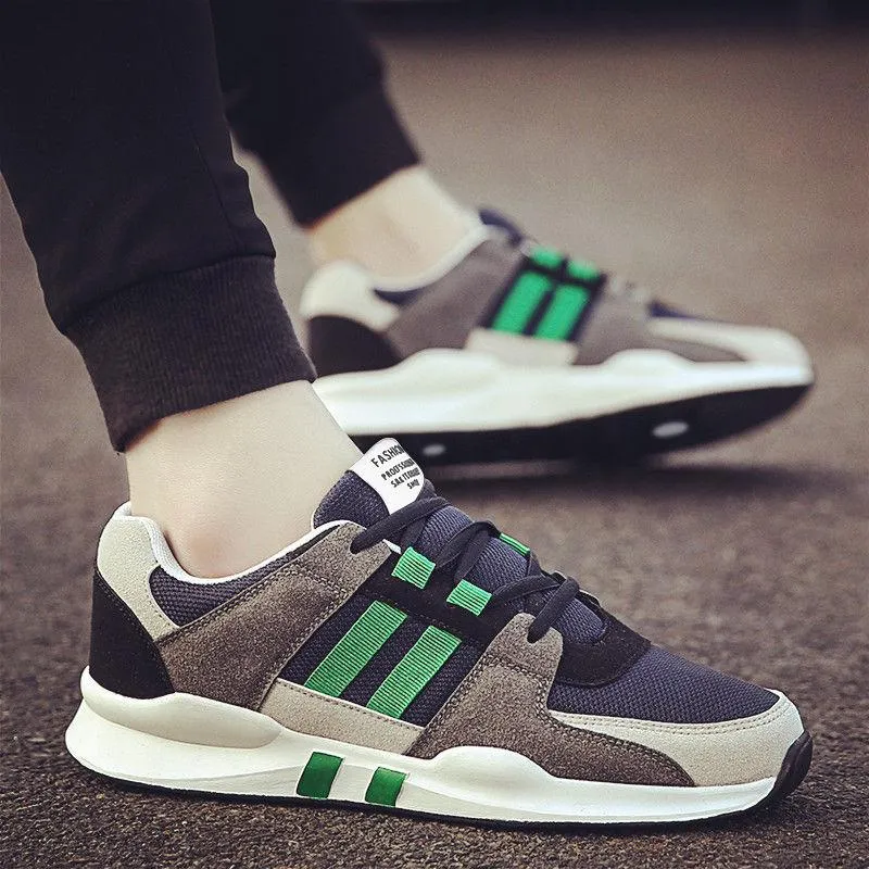 Men's Shoes Spring Men's Sports Shoes Casual Running Shoes Korean Version of The Trend Father Shoes