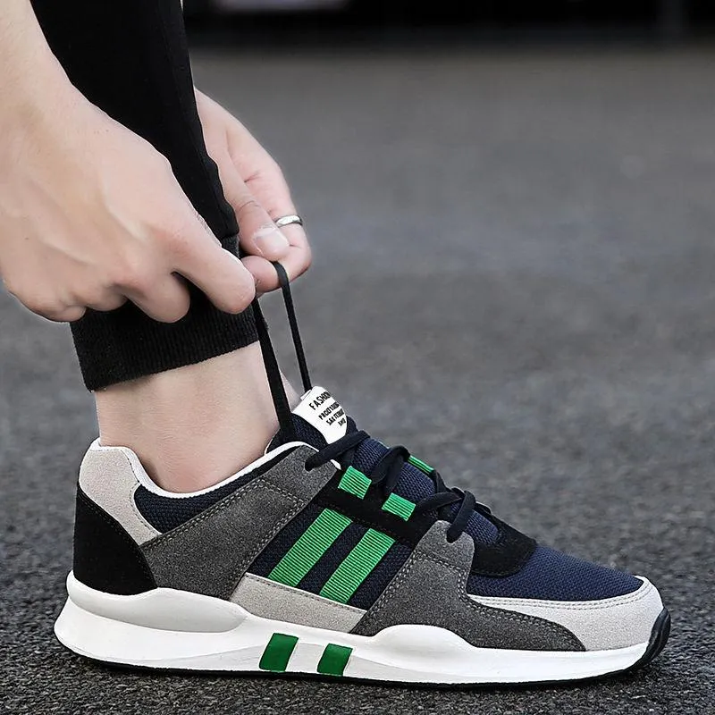 Men's Shoes Spring Men's Sports Shoes Casual Running Shoes Korean Version of The Trend Father Shoes